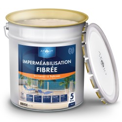 Peinture Resine d'etancheite fibree BEIGE...